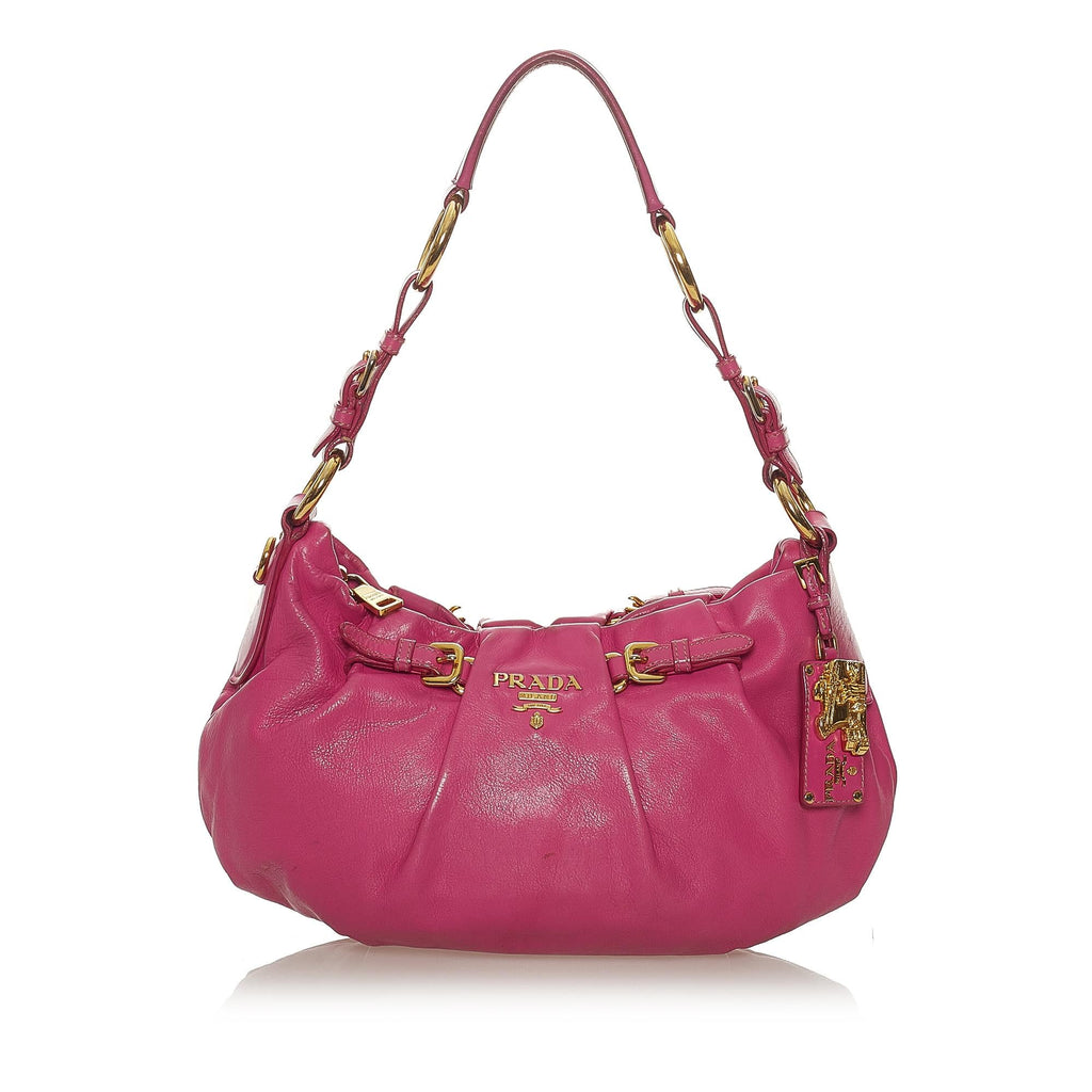 Prada Nappa Leather Baguette (SHG-28037)