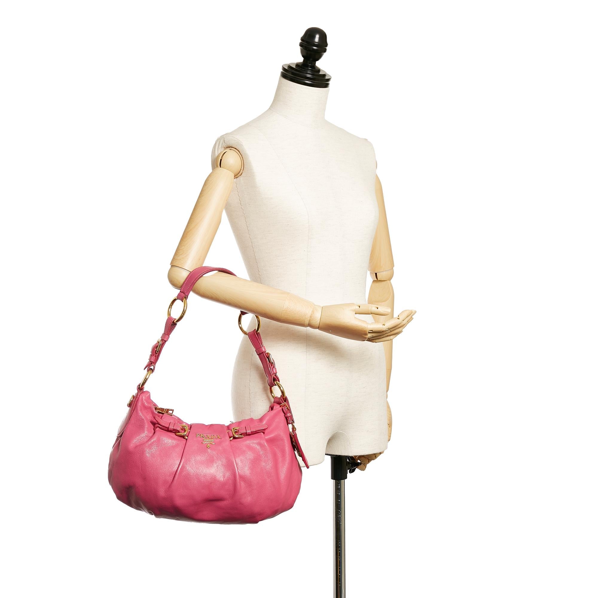 Prada Nappa Leather Baguette (SHG-28037)