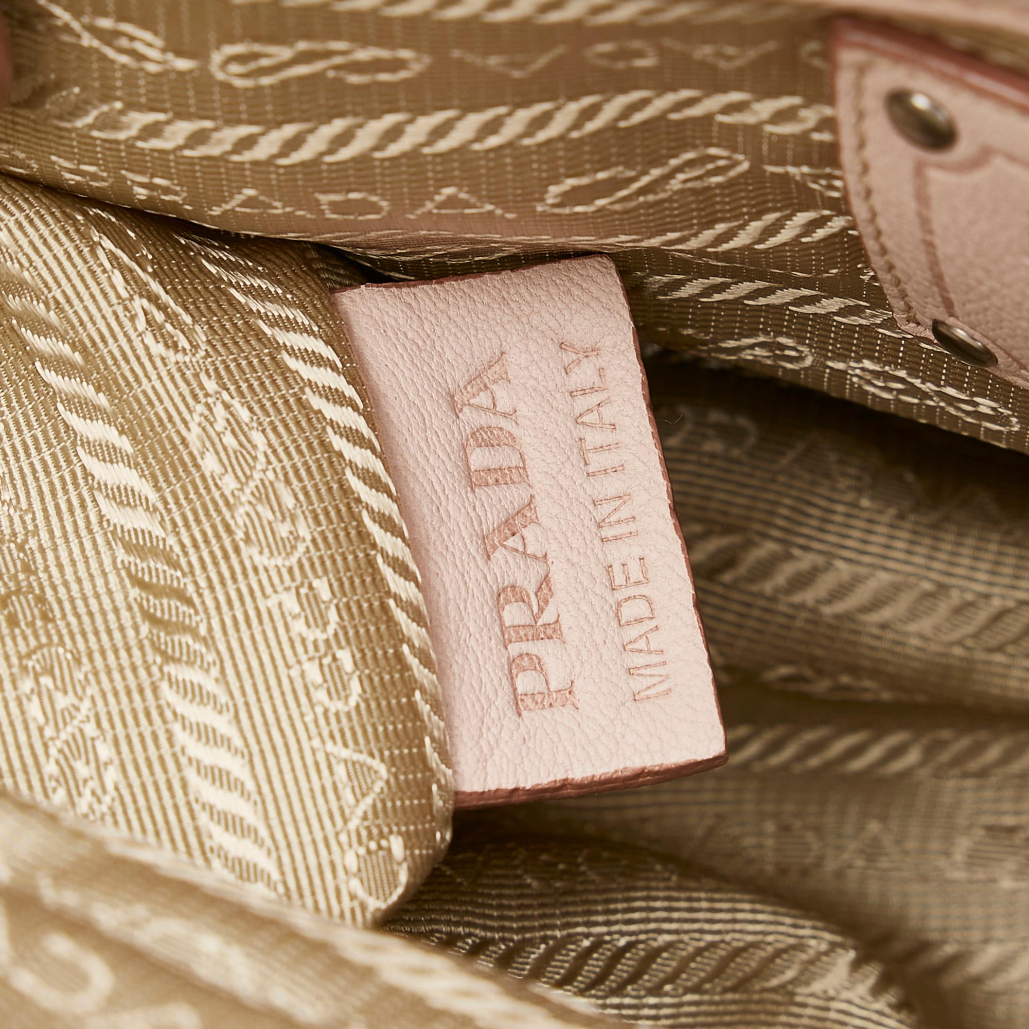 Prada Nappa Leather Shoulder Bag (SHG-27236)