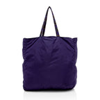 Prada Patterned Reversible Tessuto Tote (SHF-14675)