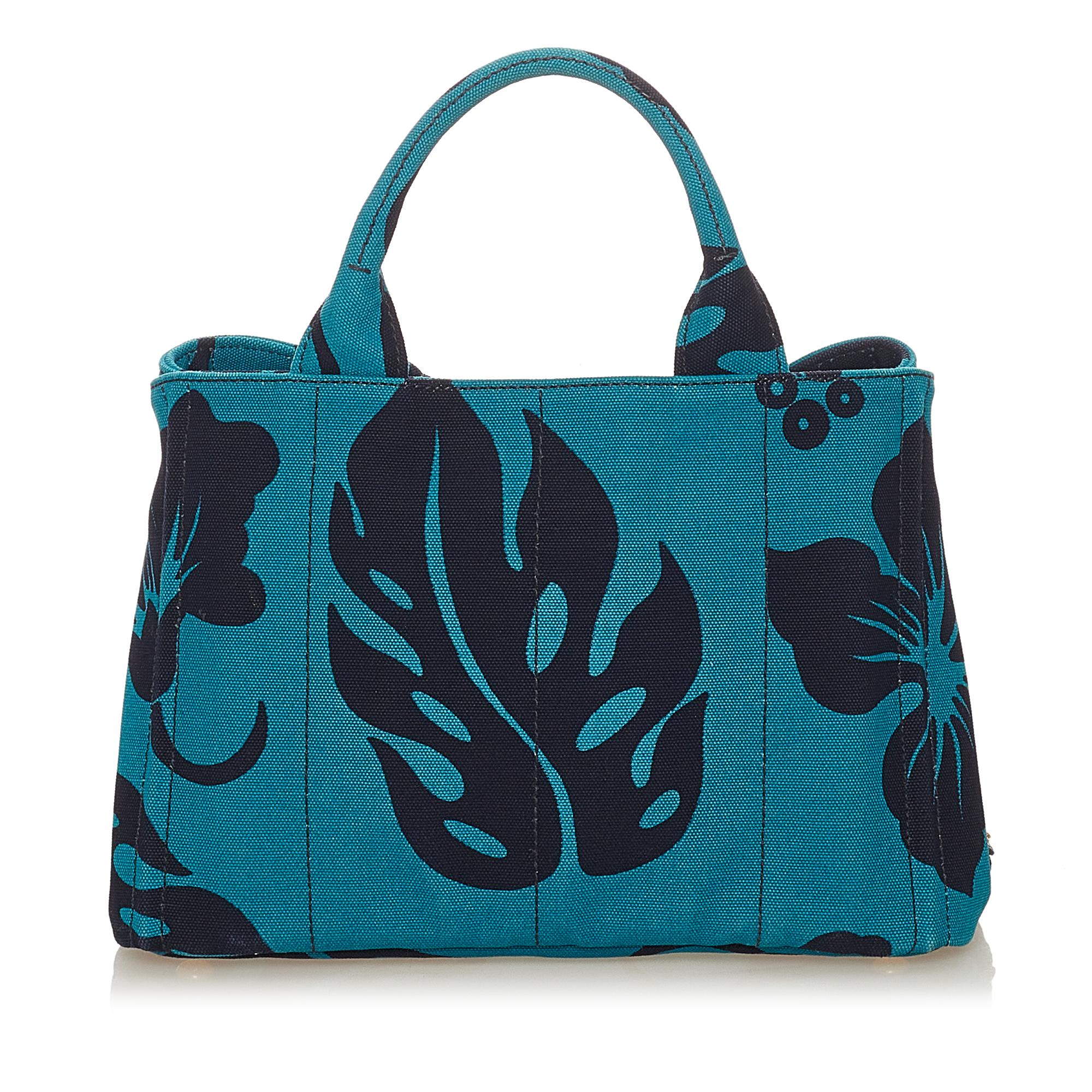Prada Printed Canvas Satchel (SHG-27800)