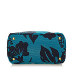 Prada Printed Canvas Satchel (SHG-27800)