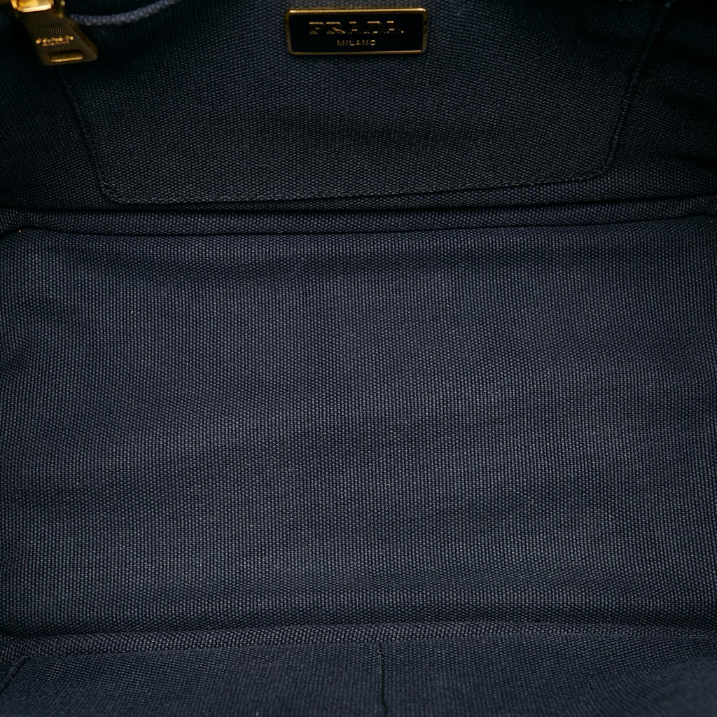 Prada Printed Canvas Satchel (SHG-27800)