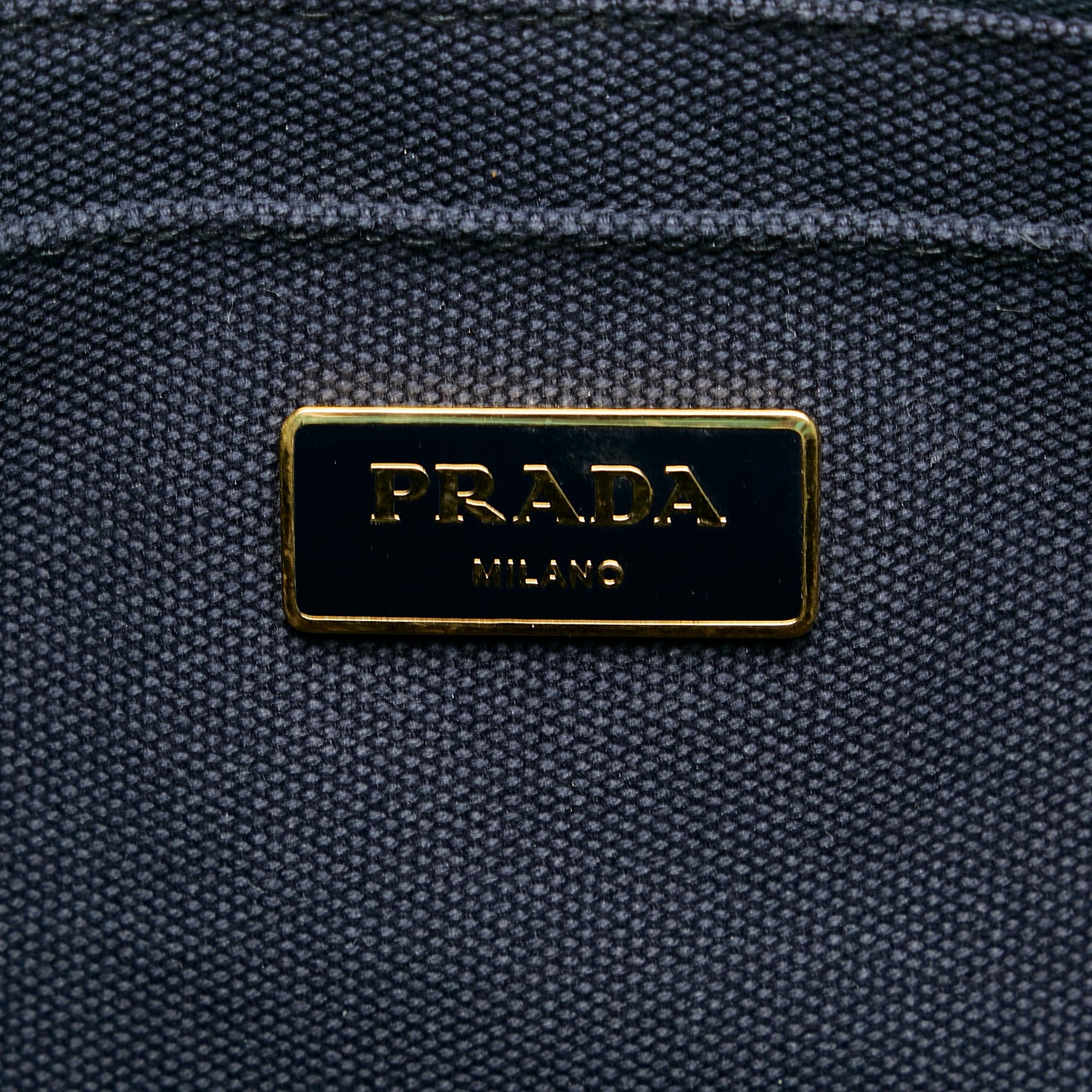 Prada Printed Canvas Satchel (SHG-27800)