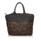 Prada Printed Tessuto Satchel (SHG-24964)