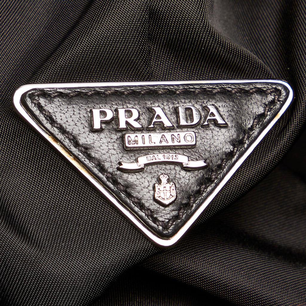 Prada Printed Tessuto Satchel (SHG-27093)