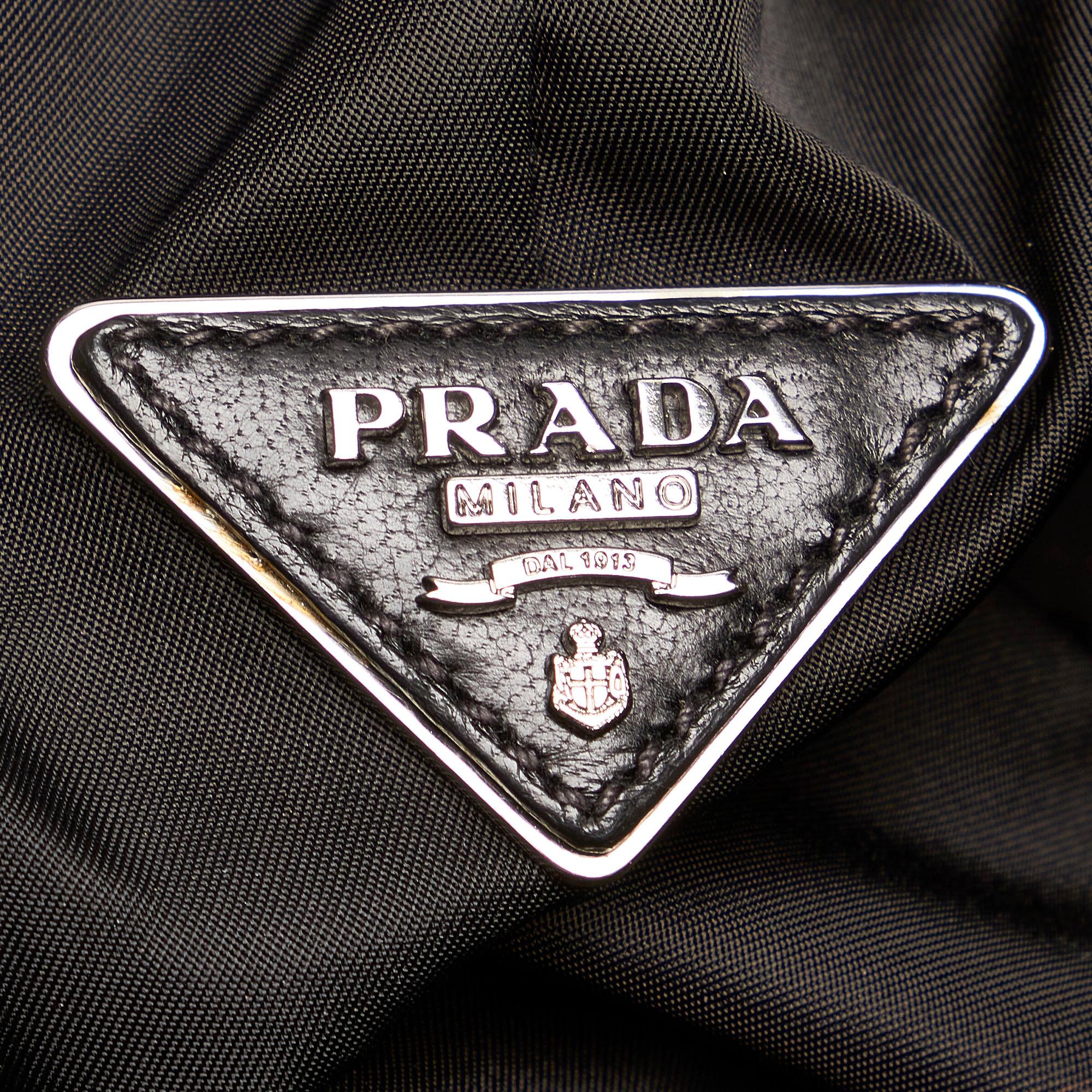 Prada Printed Tessuto Satchel (SHG-27093)