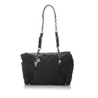 Prada Quilted Tessuto Chain Shoulder Bag (SHG-27691)