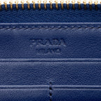 Prada Quilted Tessuto Zip Around Wallet (SHF-18240)