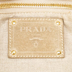 Prada Raffia Satchel (SHG-22890)