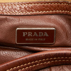 Prada Raffia Shoulder Bag (SHG-24968)