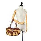 Prada Raffia Shoulder Bag (SHG-24968)