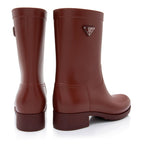 Prada Rubber Sport Mid-Calf Rain Boots - Size 8 / 38 (SHF-4uVhGo)