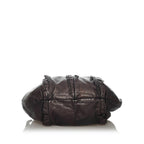 Prada Ruffled Leather Tote Bag (SHG-28483)