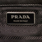 Prada Ruffled Tessuto Handbag (SHG-27414)