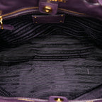 Prada Ruffled Tessuto Tote Bag (SHG-27502)
