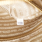 Prada Saffiano Bauletto Handbag (SHG-27875)