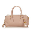 Prada Saffiano Bauletto Satchel (SHG-26267)