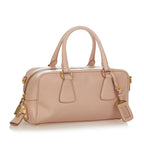 Prada Saffiano Bauletto Satchel (SHG-26267)
