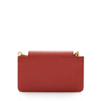 Prada Saffiano Bow Chain Phone Crossbody Bag (SHF-15337)