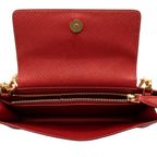 Prada Saffiano Bow Chain Phone Crossbody Bag (SHF-15337)