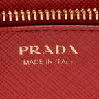 Prada Saffiano Bow Chain Phone Crossbody Bag (SHF-15337)