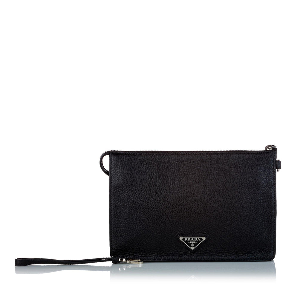 Prada Saffiano Clutch Bag (SHG-27617)