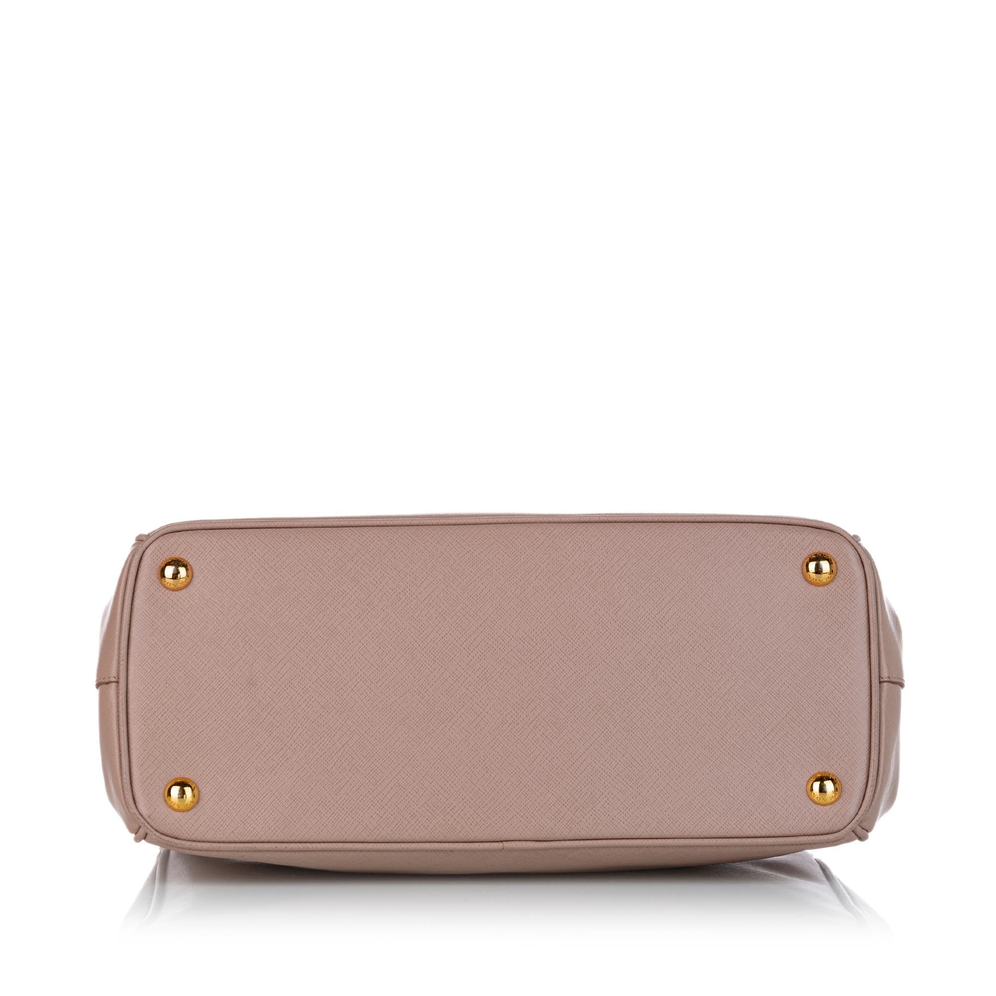 Prada Saffiano Galleria Handbag (SHG-26375)