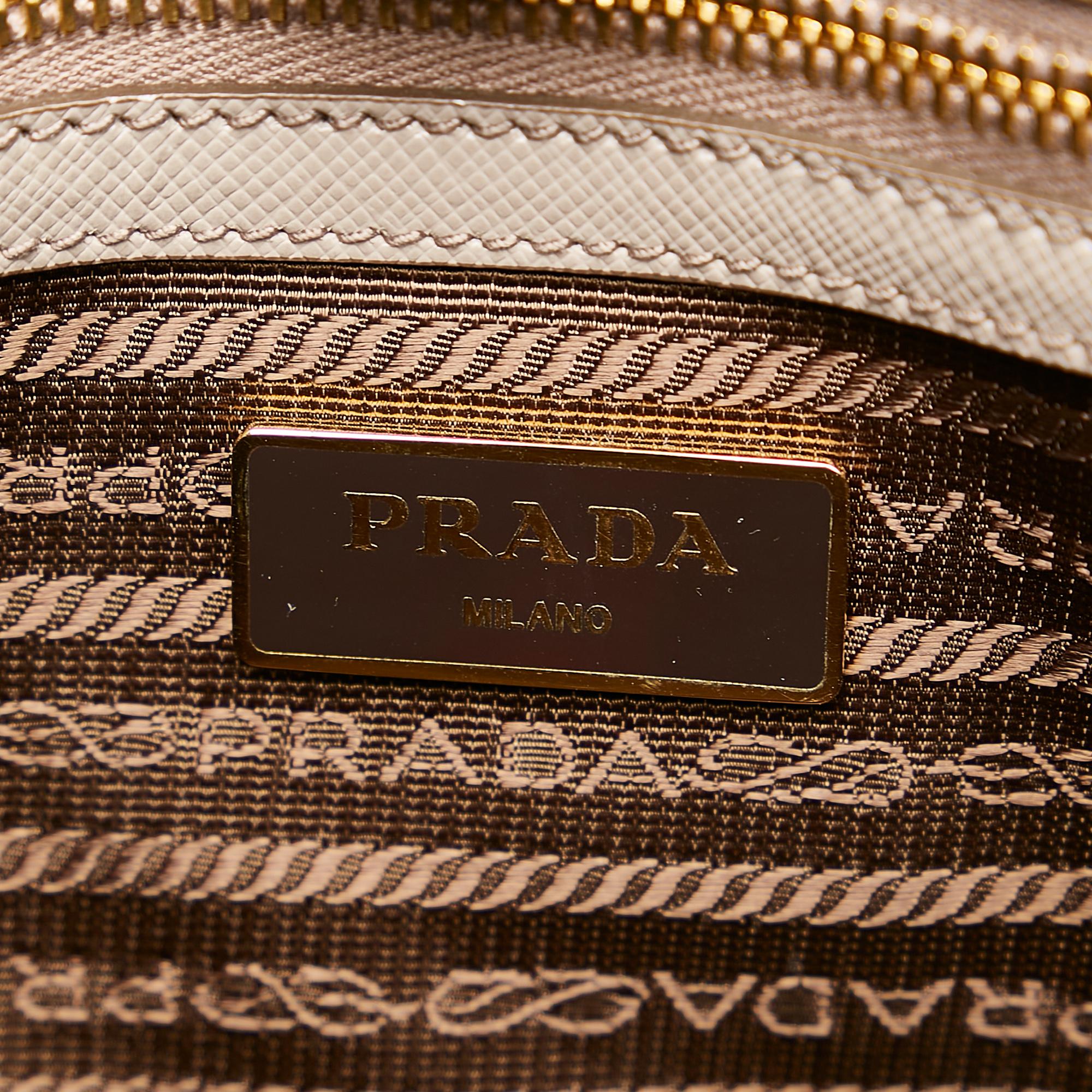 Prada Saffiano Galleria Handbag (SHG-28534)