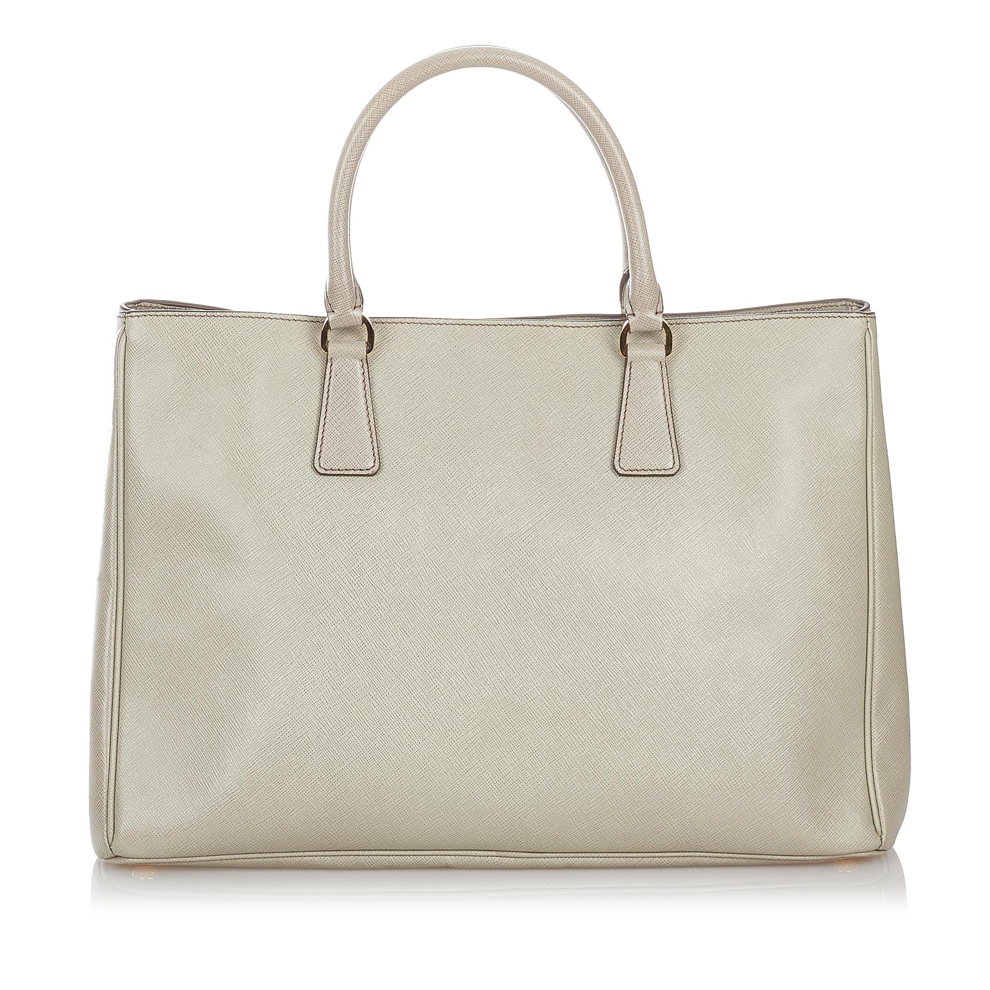 Prada Saffiano Galleria Tote Bag (SHG-27157)