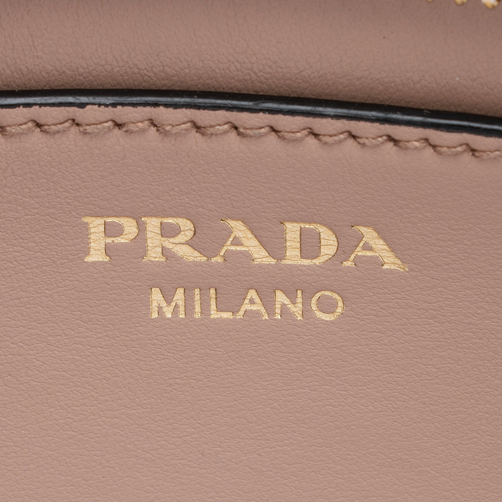Prada Saffiano Leather Camera Shoulder Bag (SHF-15591)