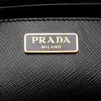 Prada Saffiano Leather Galleria Lux Micro Bag - FINAL SALE (SHF-18445)