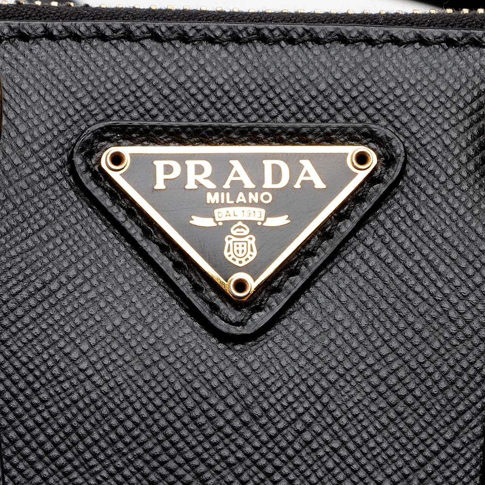 Prada Saffiano Leather Galleria Lux Micro Bag - FINAL SALE (SHF-18445)