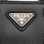 Prada Saffiano Leather Galleria Lux Micro Bag - FINAL SALE (SHF-18445)