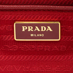 Prada Saffiano Leather Lux Double-Zip Medium Tote - FINAL SALE (SHF-18141)