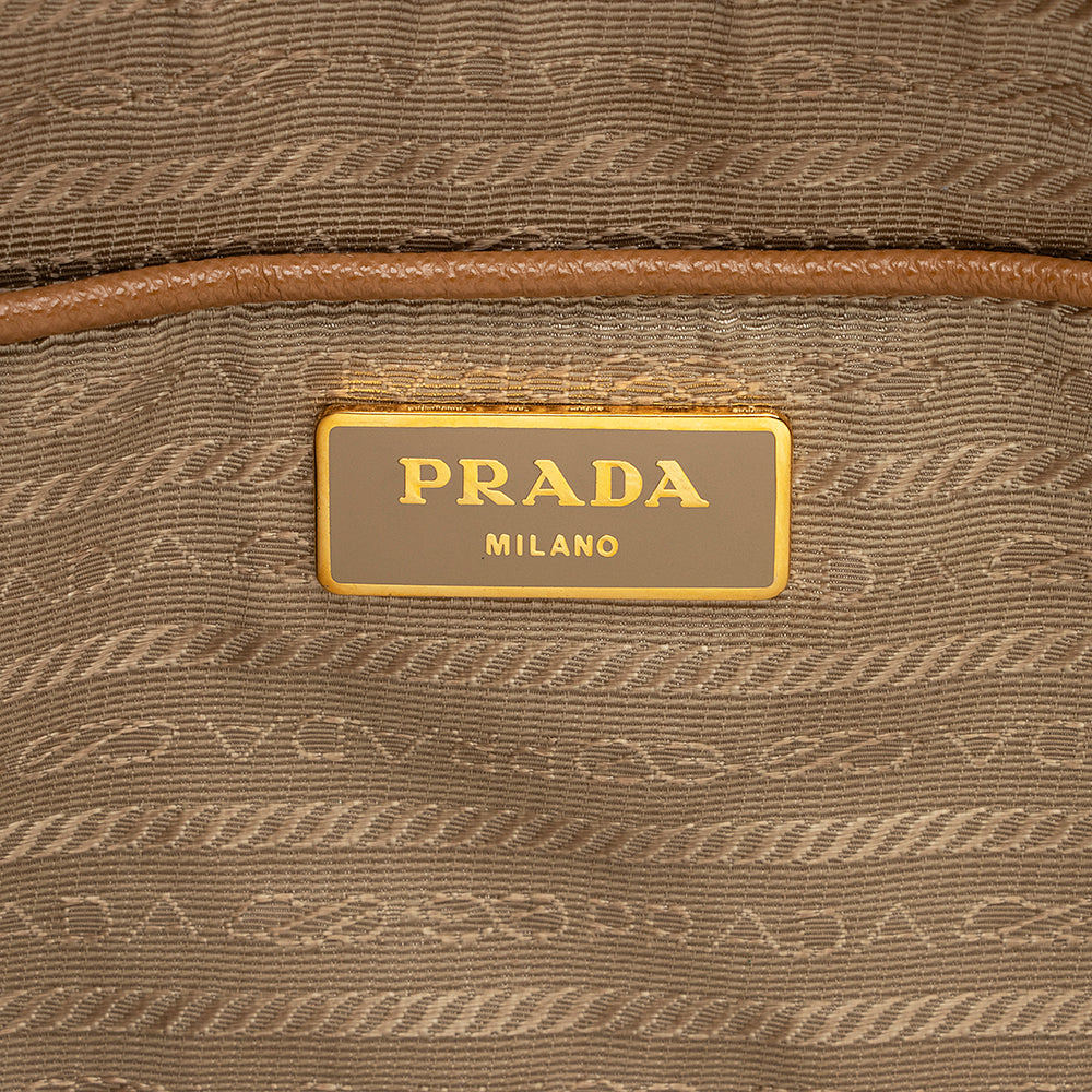 Prada Saffiano Leather Parabole Tote (SHF-18152)