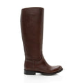 Prada Saffiano Leather Riding Boots - Size 6.5 / 36.5 (SHF-17297)