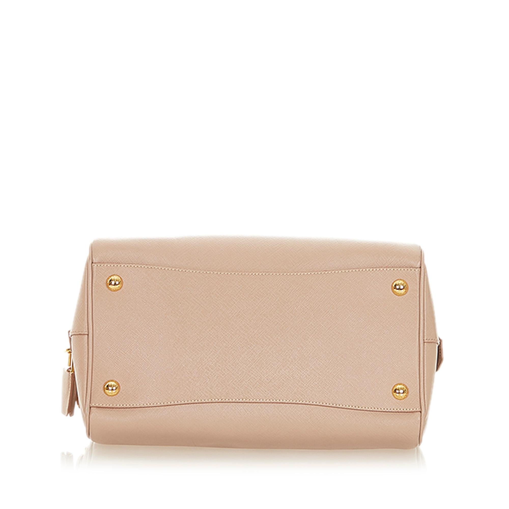 Prada Saffiano Leather Satchel (SHG-22488)