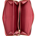 Prada Saffiano Leather Zip Around Wallet - FINAL SALE (SHF-18435)