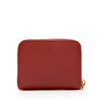 Prada Saffiano Leather Zip Card Case Wallet (SHF-15760)