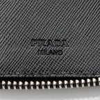 Prada Saffiano Leather Zip Large Wallet (SHF-15513)