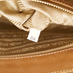 Prada Saffiano Lux Double Zip Galleria Handbag (SHG-25833)