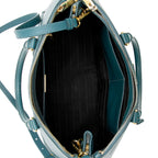Prada Saffiano Lux Double-Zip Medium Tote (SHF-13593)