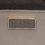 Prada Saffiano Lux Double-Zip Medium Tote (SHF-16529)