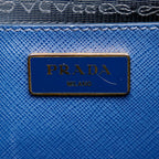Prada Saffiano Lux Galleria Double Zip Satchel (SHG-27309)
