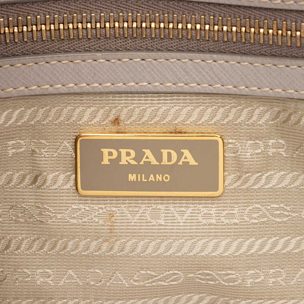 Prada Saffiano Lux Galleria Small Tote (SHF-15220)