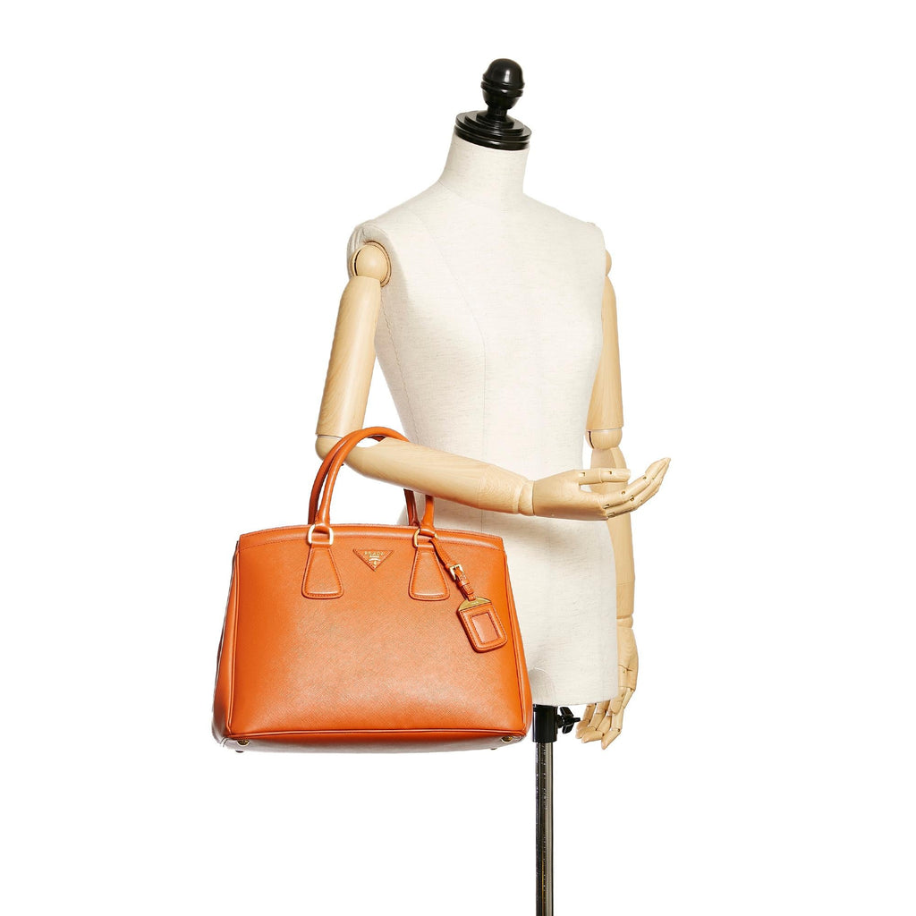 Prada Saffiano Parabole Handbag (SHG-28225)