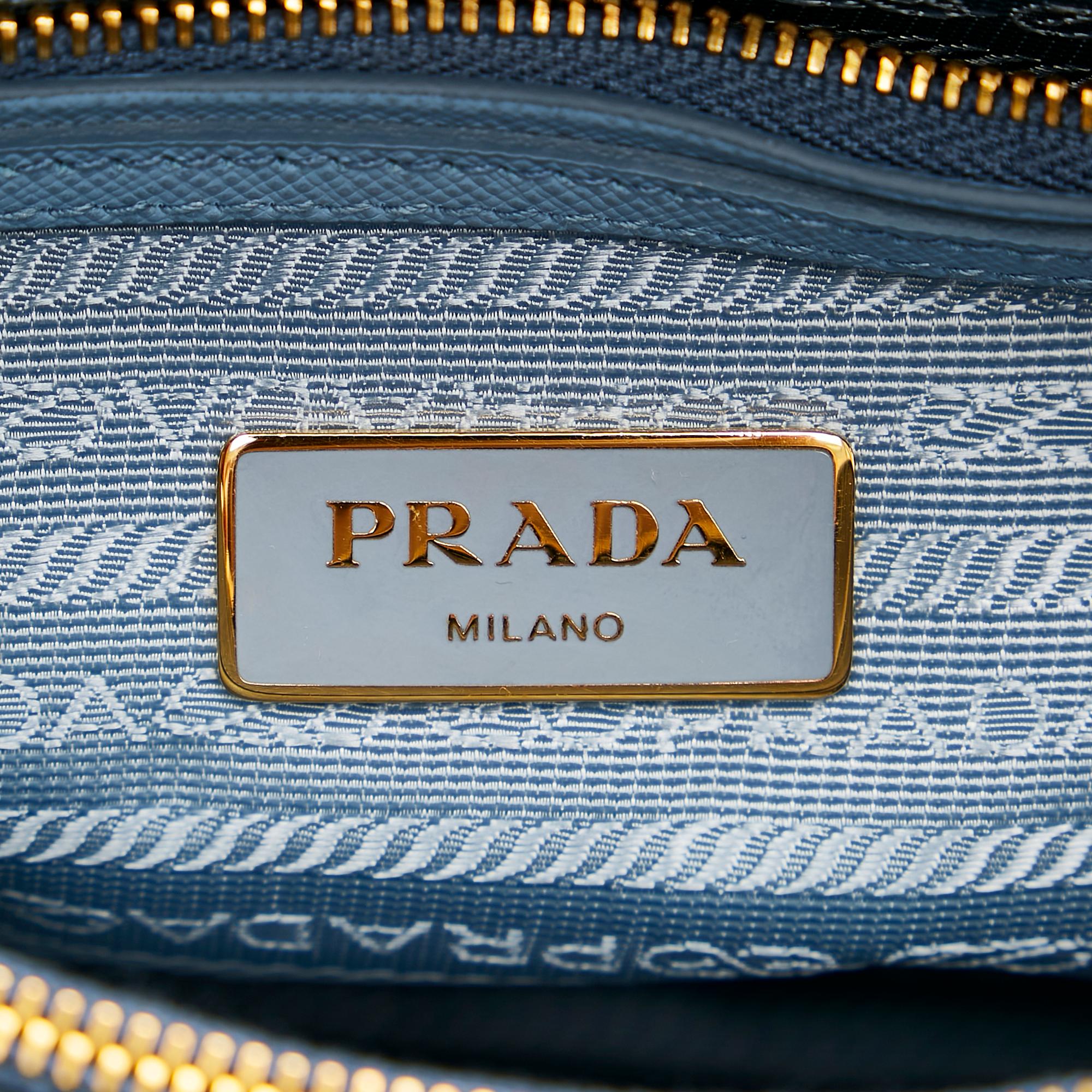 Prada Saffiano Promenade Satchel (SHG-25736)