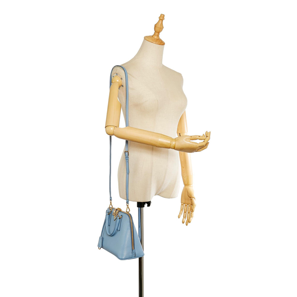 Prada Saffiano Promenade Satchel (SHG-25736)