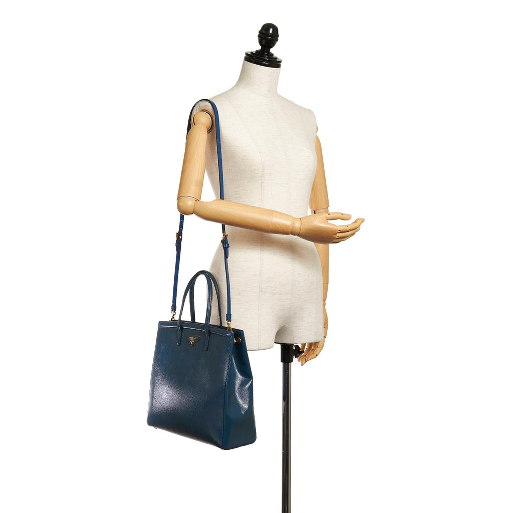 Prada Saffiano Satchel (SHG-28482)